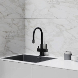 Смеситель для кухонной мойки Sancos Arno SC4005MB матовый черный