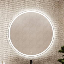 Зеркало для ванной комнаты SANCOS Bella D900 c подсветкой