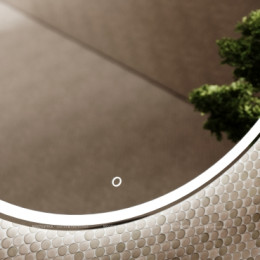 Зеркало для ванной комнаты SANCOS Bella D900 c подсветкой