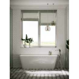 Акриловая ванна 170х75 см Sancos Square FB14 белая