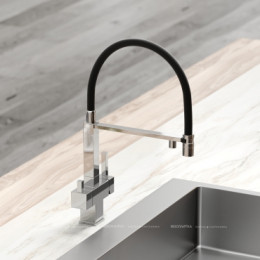 Смеситель для кухонной мойки Sancos Moro SC4006CH глянцевый хром