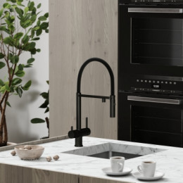 Смеситель для кухонной мойки Sancos Imola SC4010MB матовый черный