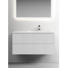 Тумба с раковиной Sancos Snob T 100 см SNT100RW правая, bianco