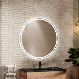 Зеркало для ванной комнаты SANCOS Bella D900 c подсветкой