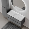 Тумба под раковину Sancos Folk 100 см FL100RGS grey soft