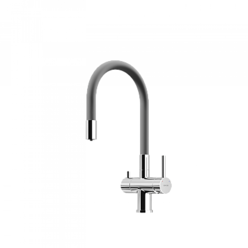 Смеситель для кухонной мойки Sancos Lucia SC4004CH глянцевый хром
