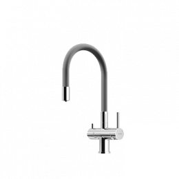 Смеситель для кухонной мойки Sancos Lucia SC4004CH глянцевый хром