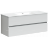 Тумба с раковиной Sancos Urban, 119 см., ламинат белый, UR120-1W