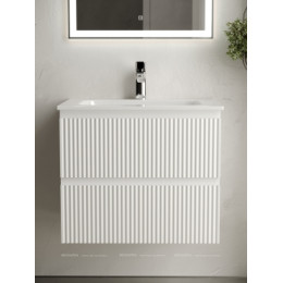 Тумба с раковиной Sancos Snob R 60 см SNR60W bianco