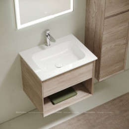 Тумба с раковиной Sancos Marmi 1.0 60 см MR1.060EG дуб галифакс натуральный