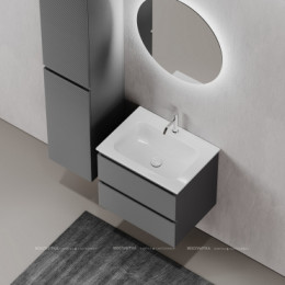 Тумба под раковину Sancos Folk 60 см FL60GS grey soft