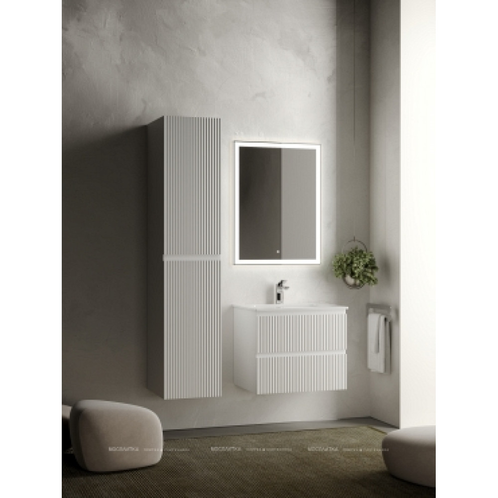 Тумба с раковиной Sancos Snob R 60 см SNR60W bianco