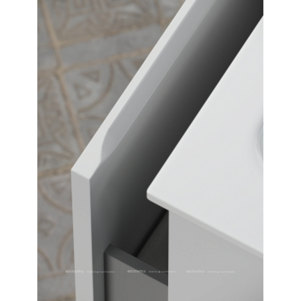 Тумба с раковиной Sancos Very 80 см VR80W bianco