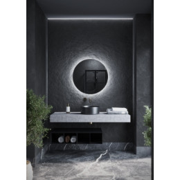 Зеркало для ванной комнаты  SANCOS Sfera D700  c  подсветкой