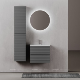 Тумба под раковину Sancos Folk 60 см FL60GS grey soft