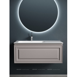 Тумба с раковиной Sancos Very 100 см VR100LSM левая, doha soft