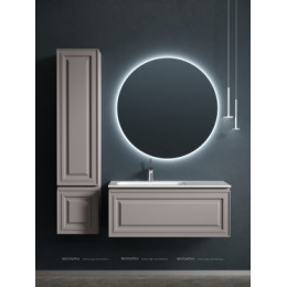 Тумба с раковиной Sancos Very 100 см VR100LSM левая, doha soft