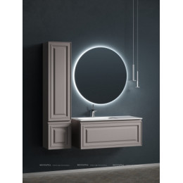 Тумба с раковиной Sancos Very 100 см VR100LSM левая, doha soft