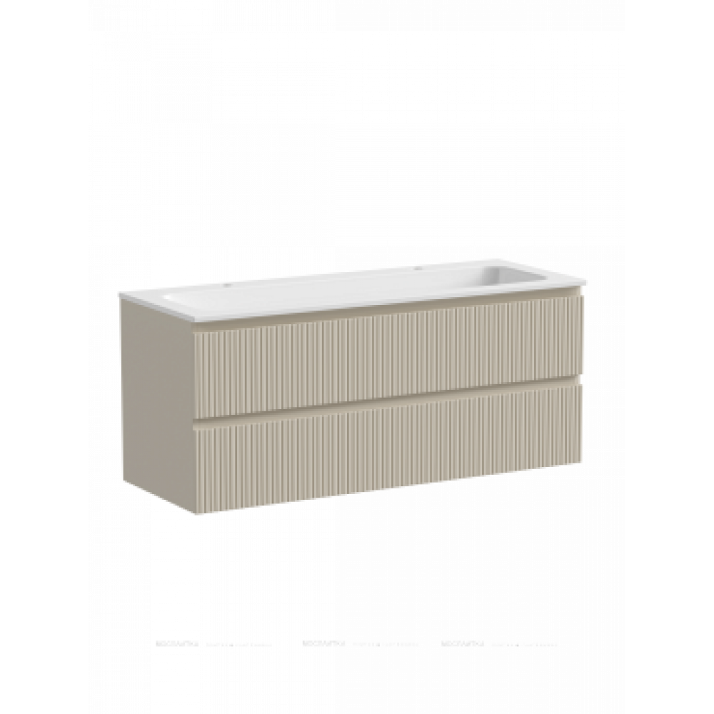 Тумба с раковиной Sancos Snob T 120 см SNT120CE beige soft