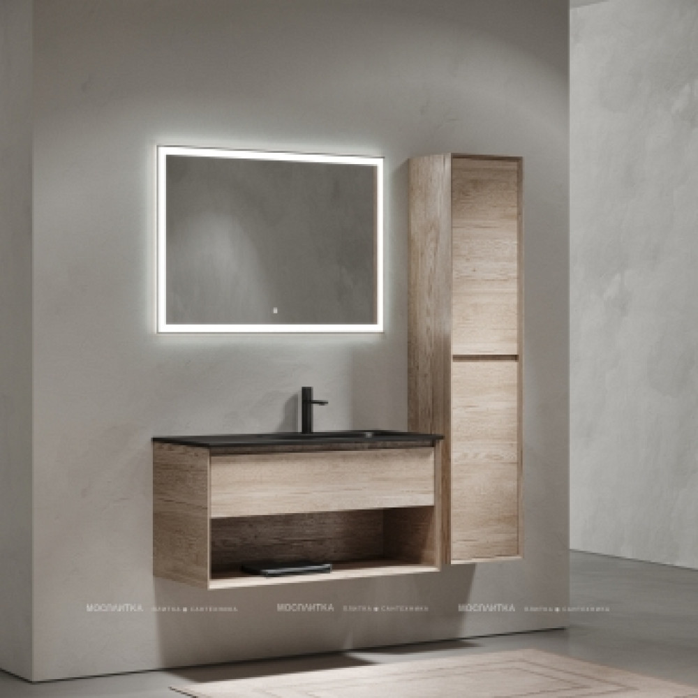 Тумба под раковину Sancos Marmi 1.0 100 см MR1.0100REG дуб галифакс натуральный