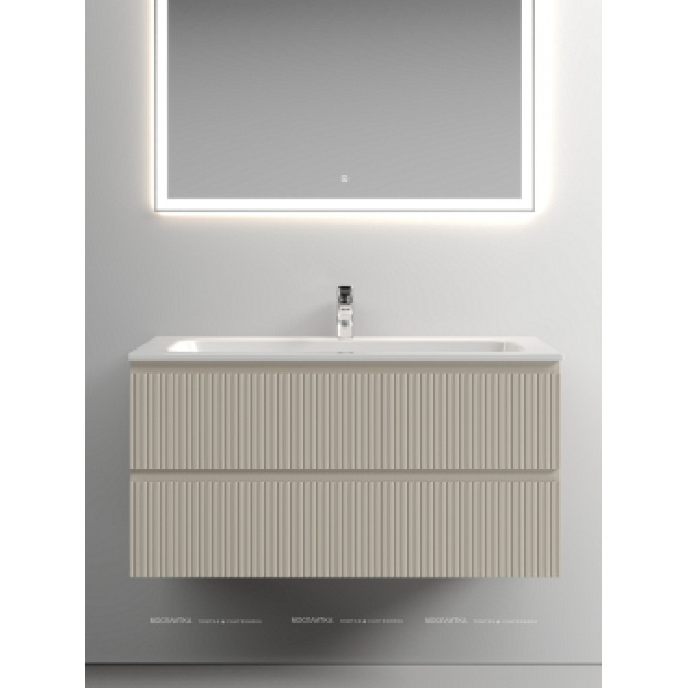 Тумба с раковиной Sancos Snob T 100 см SNT100CE beige soft