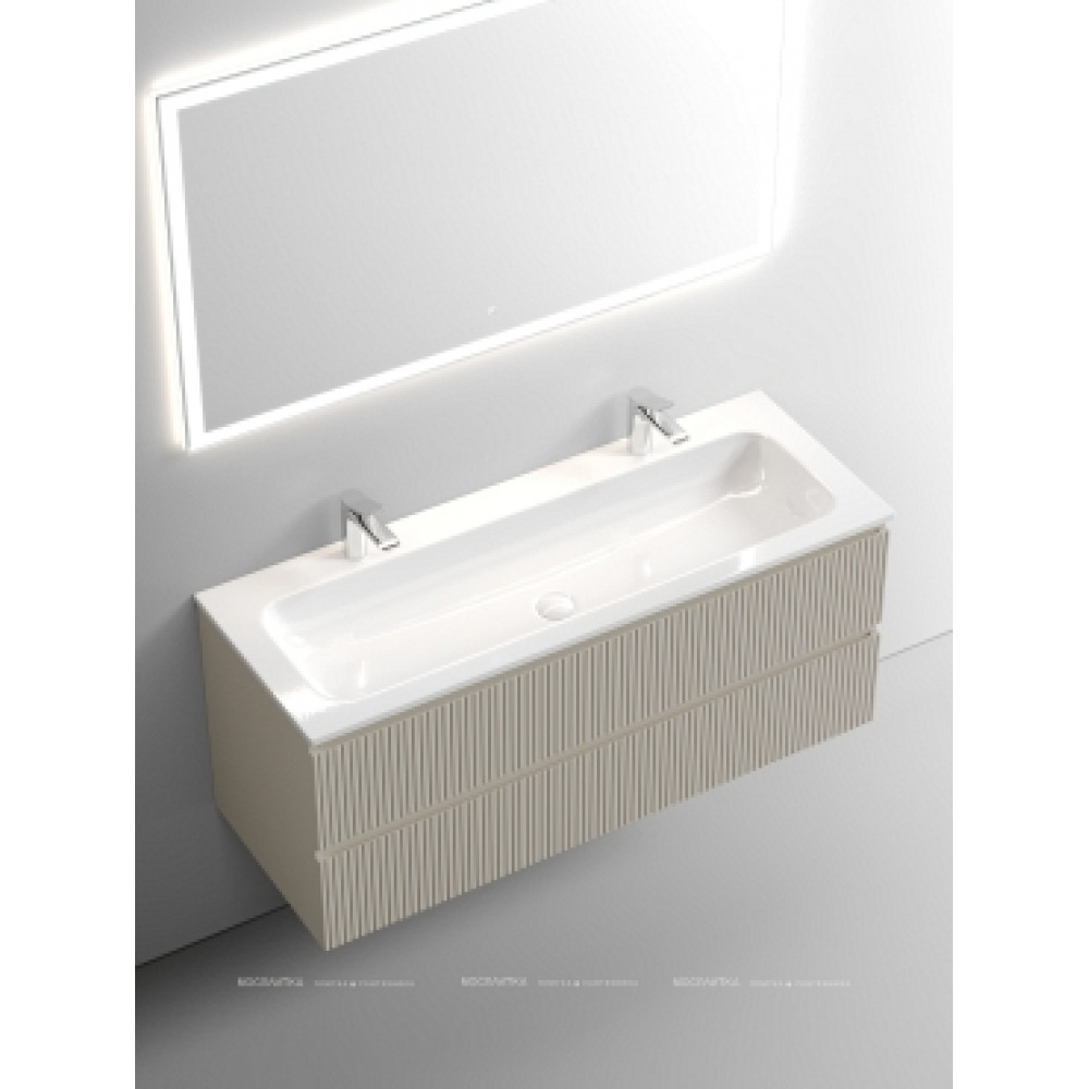 Тумба с раковиной Sancos Snob T 120 см SNT120CE beige soft