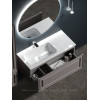 Тумба с раковиной Sancos Very 100 см VR100LSM левая, doha soft