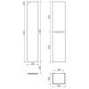 Пенал Sancos Norma 2.0 PNR2.035W белый
