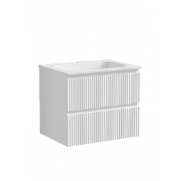 Тумба с раковиной Sancos Snob R 60 см SNR60W bianco