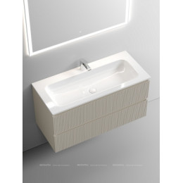 Тумба с раковиной Sancos Snob T 100 см SNT100CE beige soft