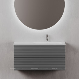 Тумба под раковину Sancos Folk 100 см FL100RGS grey soft