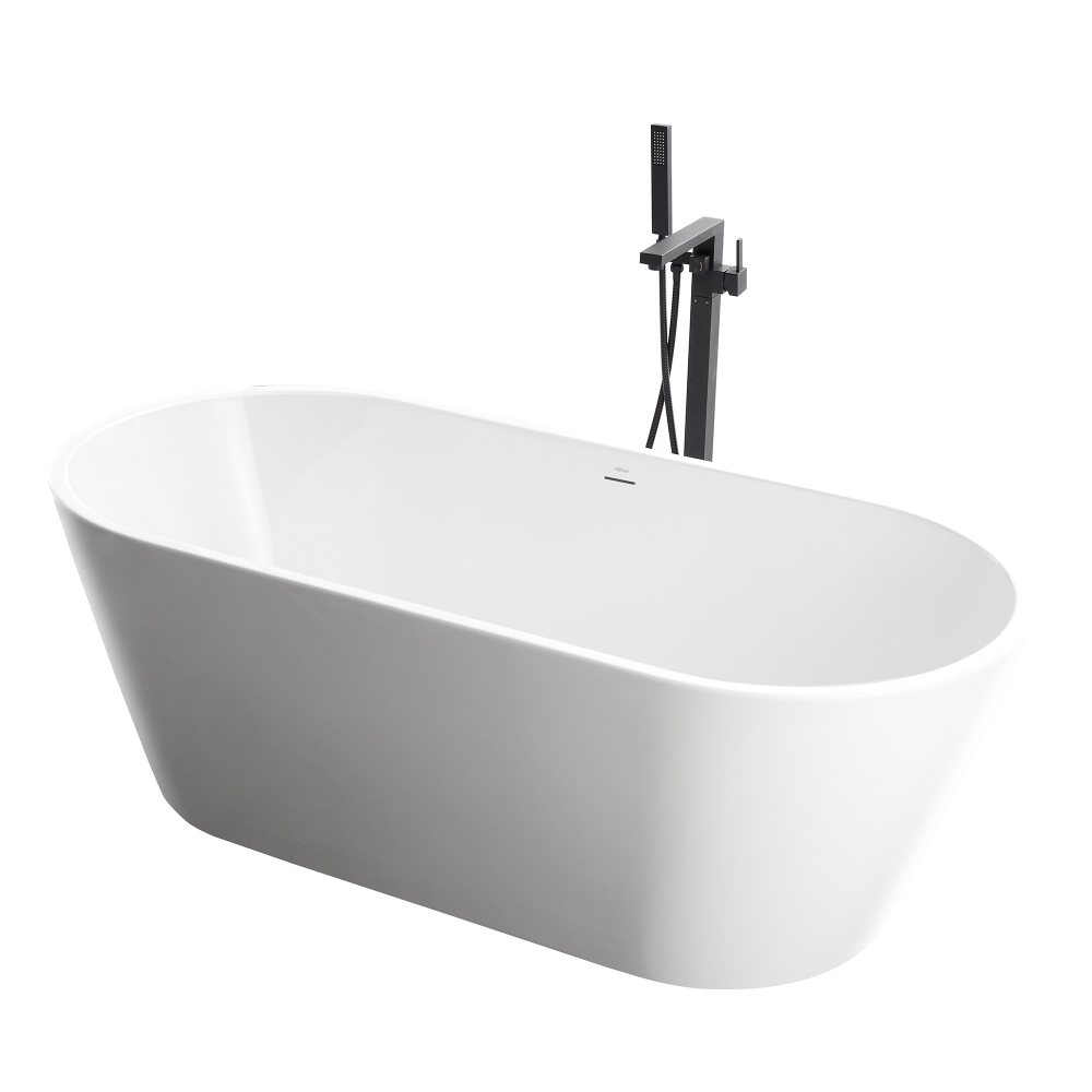 Акриловая ванна ABBER AB9320-1.6 белая