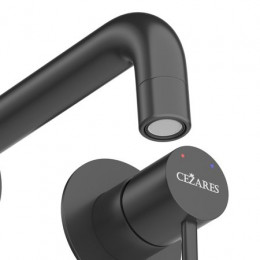 Смеситель для раковины встраиваемый с внутренней частью, без донного клапана CEZARES RELAX-BLI2-1-W0