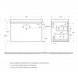 Мебель для ванной CEZARES GIUBILEO-N
