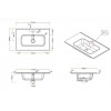 Мебель для ванной комнаты BELBAGNO KRAFT 39-600