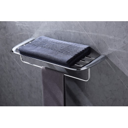 Полка для полотенец ABBER Nord AA1554 хром
