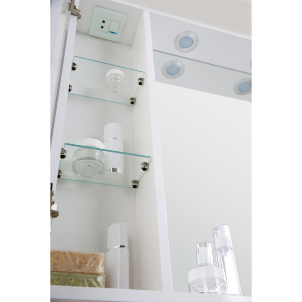 Зеркальный шкаф BELBAGNO MARINO-SPC-700/750-1A-BL-P