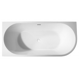 Акриловая ванна ABBER AB9257-1.5 L белая