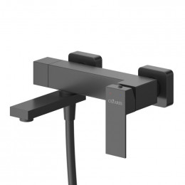 Смеситель для ванны и душа в комплекте с ручным душем, шлангом и держателем CEZARES SLIDER-VD