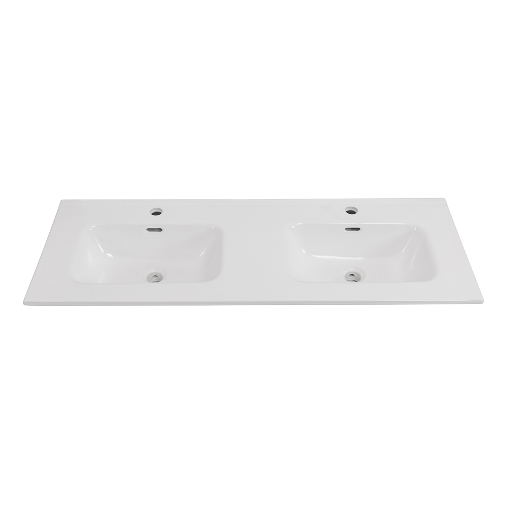 Мебель для ванной комнаты BELBAGNO KRAFT-1200, 1400 с четырьмя ящиками и двойной раковиной