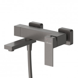 Смеситель для ванны и душа в комплекте с ручным душем, шлангом и держателем CEZARES SLIDER-VD