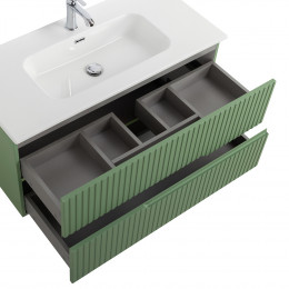 Мебель для ванной CEZARES DUET-N  с двумя ящиками 60, 70, 80, 90, 100, 120 см.