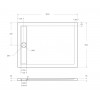 Акриловый поддон BELBAGNO TRAY-BB-DUE-AH-4-W0