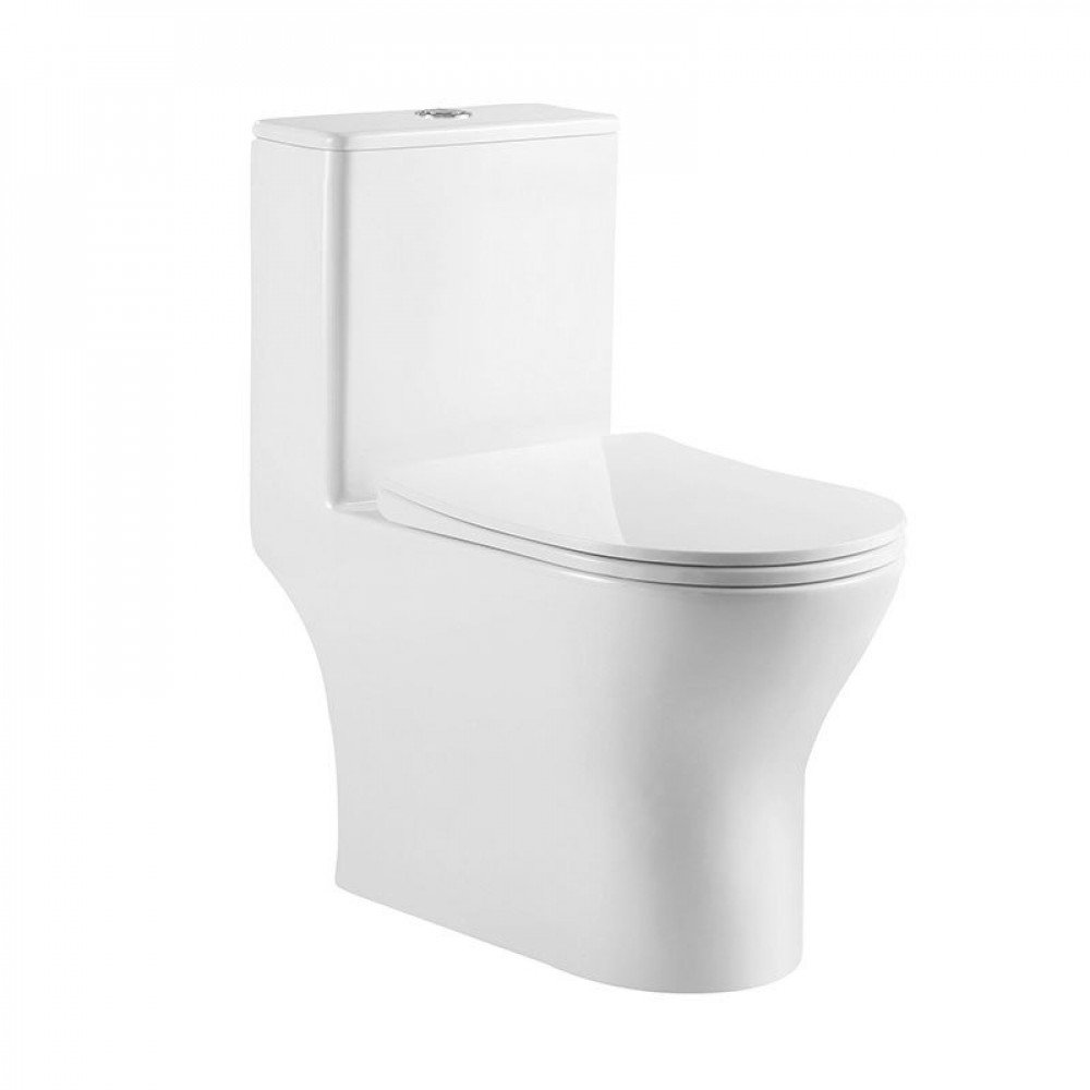 Унитаз-моноблок безободковый с сиденьем Belbagno LOUNGE