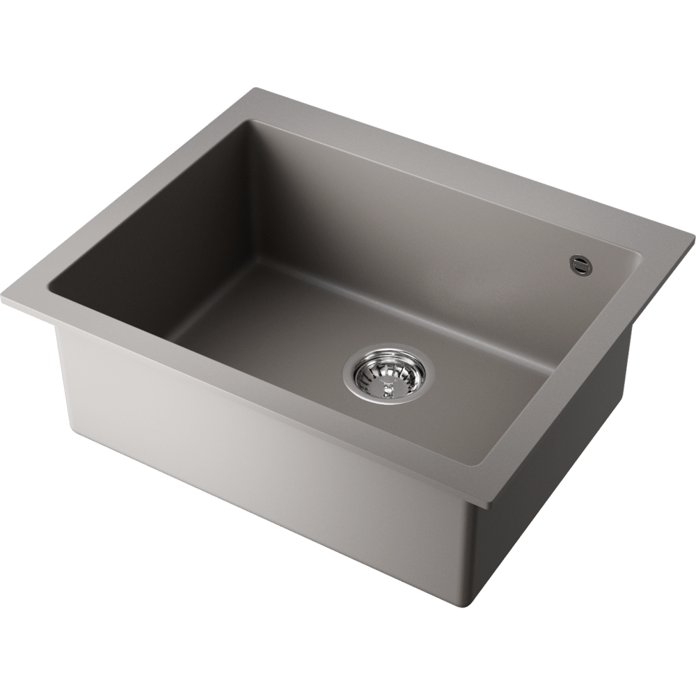 Кухонная мойка Omoikiri Bosen 61-GR Tetogranit/leningrad grey