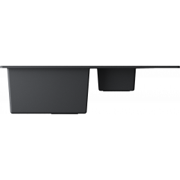 Кухонная мойка Omoikiri Daisen 78-2T-BL Tetogranit/черный