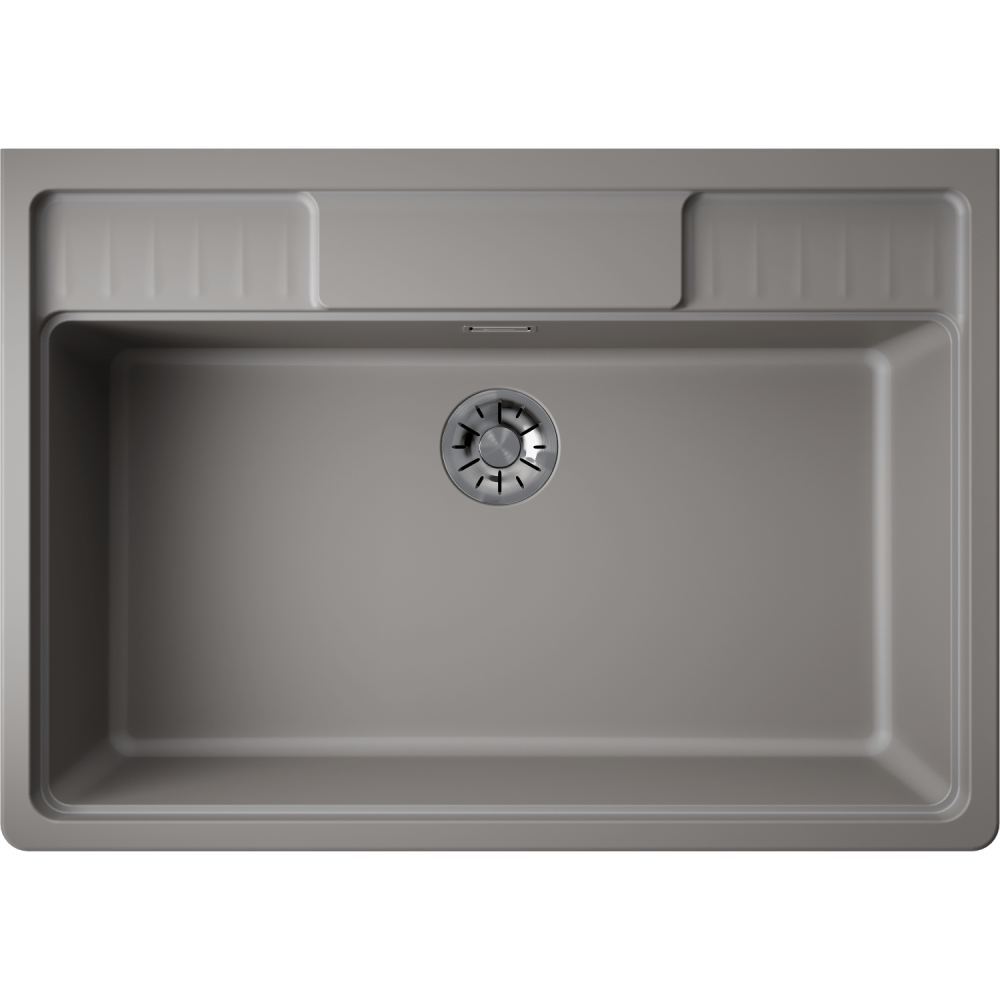 Кухонная мойка Omoikiri Kinokawa 90-GR Artceramic/leningrad grey