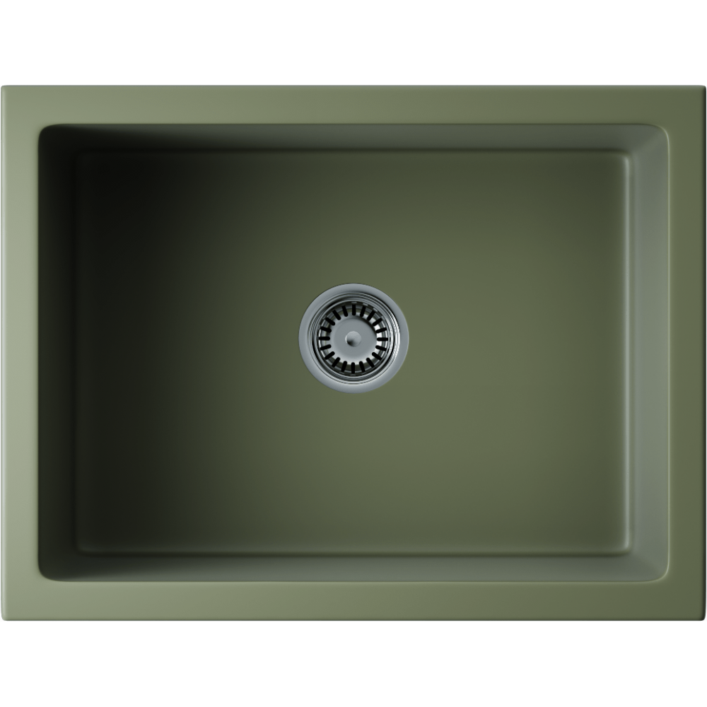 Кухонная мойка Omoikiri Mikura 61-OL Natceramic/olive
