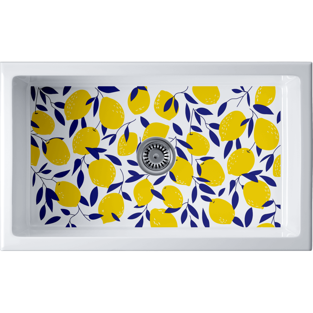 Кухонная мойка Omoikiri Mikura 76-Lemon Natceramic/белый