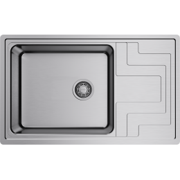 Кухонная мойка Omoikiri Mizu 78-LB-IN нерж. сталь/нержавеющая сталь